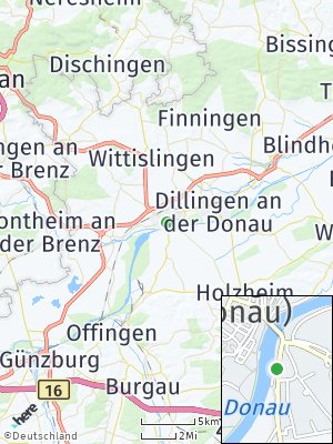 Here Map of Lauingen