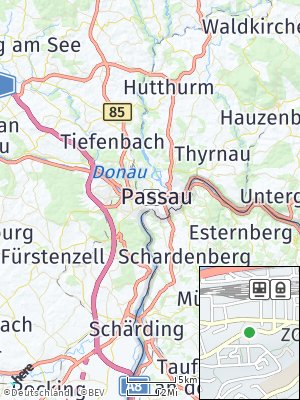 Here Map of Passau