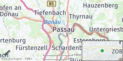 Google Map of Passau