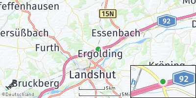 Google Map of Ergolding