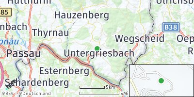 Google Map of Untergriesbach