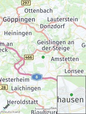 Here Map of Aufhausen
