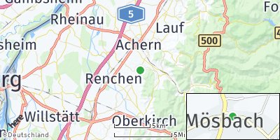 Google Map of Mösbach