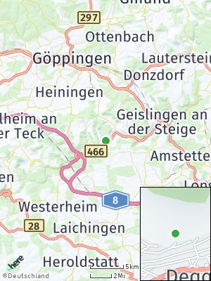Here Map of Deggingen