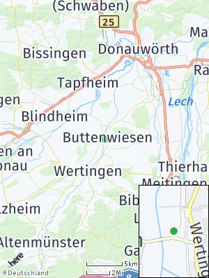 Here Map of Buttenwiesen