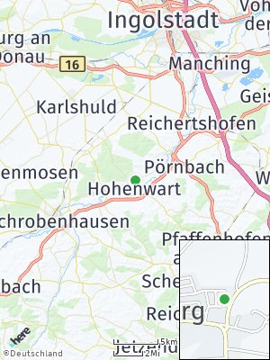 Here Map of Hohenwart