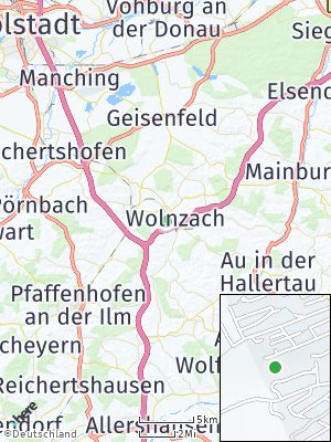 Here Map of Wolnzach