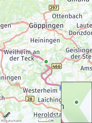 Here Map of Gruibingen