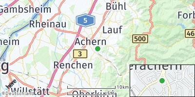 Google Map of Oberachern