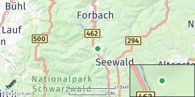 Google Map of Schönmünzach