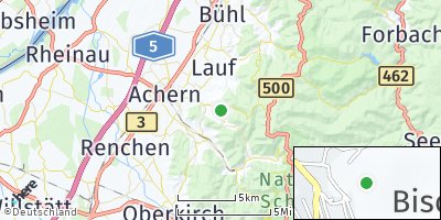 Google Map of Sasbachwalden