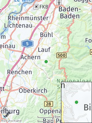 Here Map of Sasbachwalden