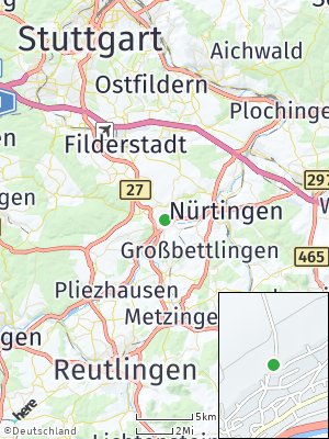 Here Map of Neckartailfingen