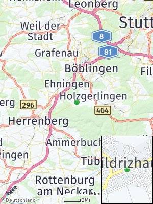 Here Map of Hildrizhausen