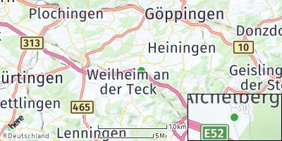 Google Map of Aichelberg