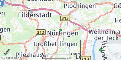 Google Map of Oberensingen