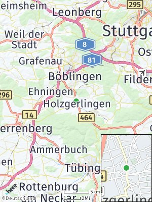 Here Map of Holzgerlingen