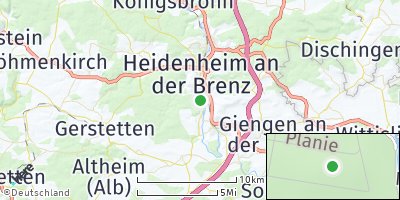 Google Map of Mergelstetten