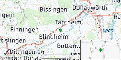 Google Map of Schwenningen