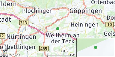 Google Map of Ohmden