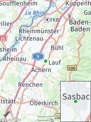 Here Map of Sasbachried