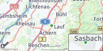 Google Map of Sasbachried