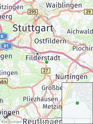 Here Map of Sielmingen