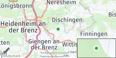 Google Map of Zöschingen