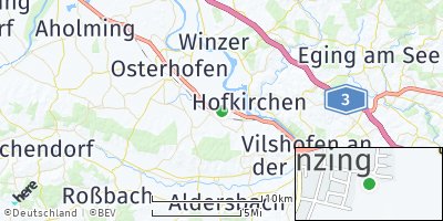 Google Map of Künzing