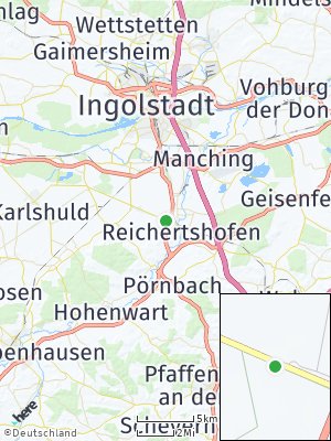 Here Map of Baar-Ebenhausen