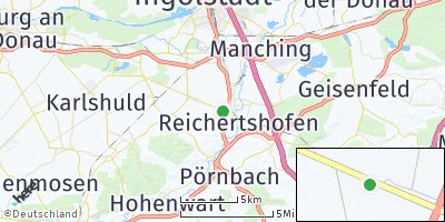 Google Map of Baar-Ebenhausen