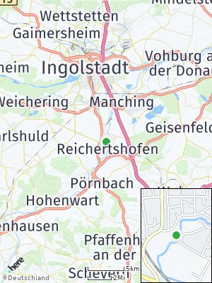 Here Map of Reichertshofen