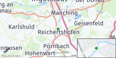 Google Map of Reichertshofen