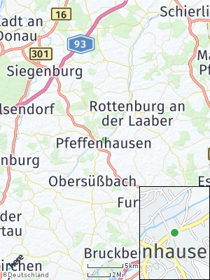Here Map of Pfeffenhausen