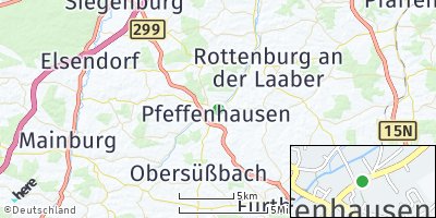 Google Map of Pfeffenhausen