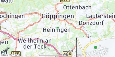 Google Map of Heiningen