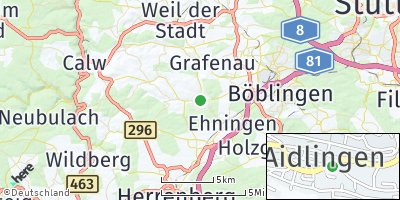 Google Map of Aidlingen