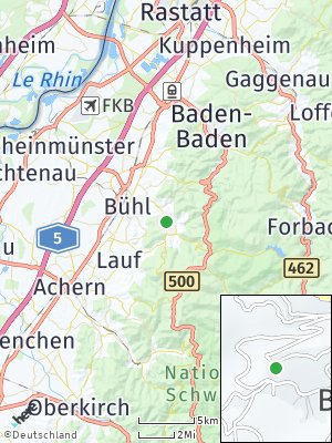 Here Map of Bühlertal
