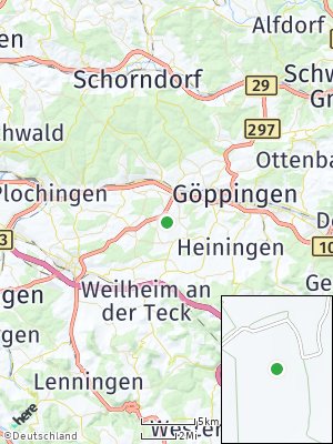 Here Map of Albershausen