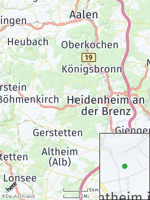 Here Map of Steinheim am Albuch