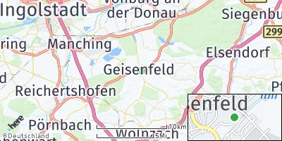 Google Map of Geisenfeld