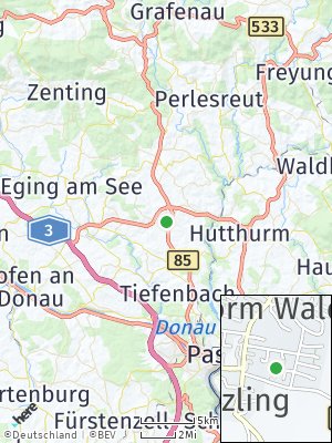 Here Map of Neukirchen vorm Wald