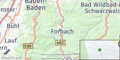 Google Map of Forbach