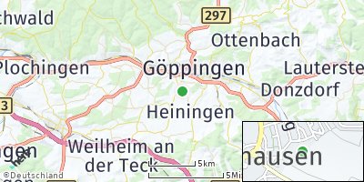 Google Map of Jebenhausen