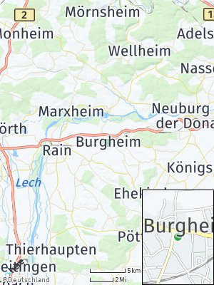Here Map of Burgheim