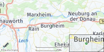 Google Map of Burgheim