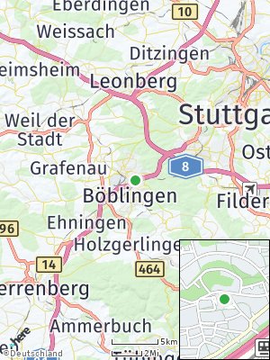 Here Map of Sindelfingen