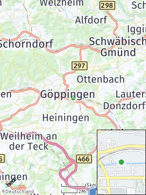 Here Map of Göppingen