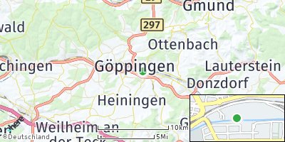 Google Map of Göppingen