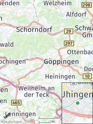 Here Map of Uhingen
